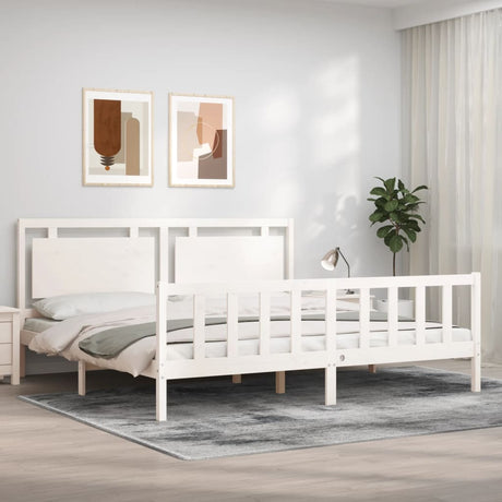 Bed Frame Without Mattress Small Single Solid Wood Pine