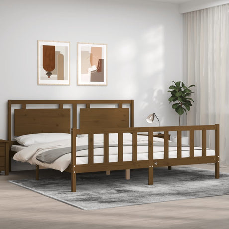 Bed Frame Without Mattress Small Single Solid Wood Pine