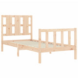Bed Frame without Mattress Small Single Solid Wood Pine