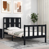 Bed Frame Without Mattress Solid Wood Pine
