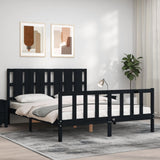 Bed Frame Without Mattress Solid Wood Pine