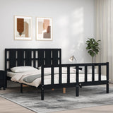 Bed Frame Without Mattress Solid Wood Pine