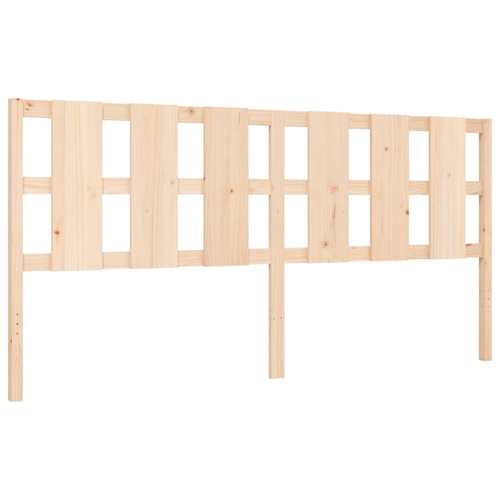 Bed Frame Without Mattress Solid Wood Pine