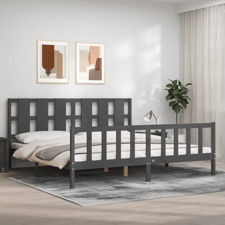 Bed Frame Without Mattress Solid Wood Pine