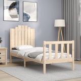Bed Frame without Mattress Small Single Solid Wood Pine