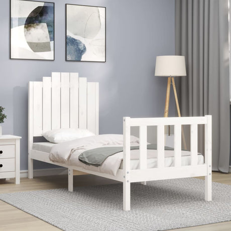 Bed Frame Without Mattress Small Single Solid Wood Pine