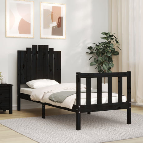 Bed Frame Without Mattress Small Single Solid Wood Pine