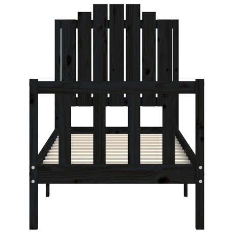 Bed Frame Without Mattress Small Single Solid Wood Pine