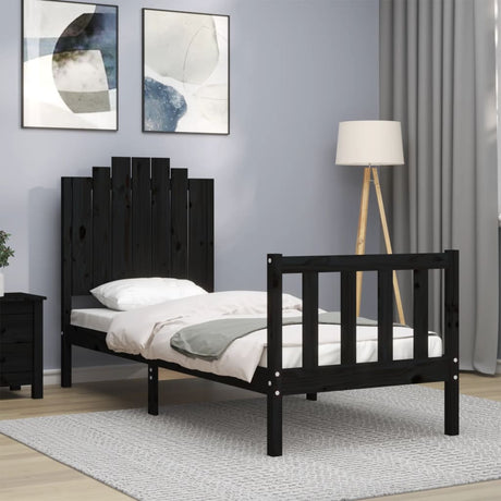 Bed Frame Without Mattress Small Single Solid Wood Pine