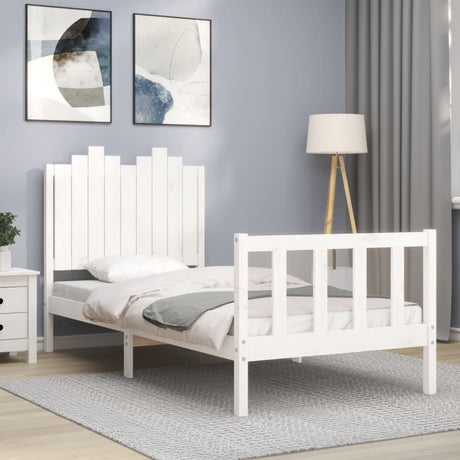 Bed Frame Without Mattress Small Single Solid Wood Pine
