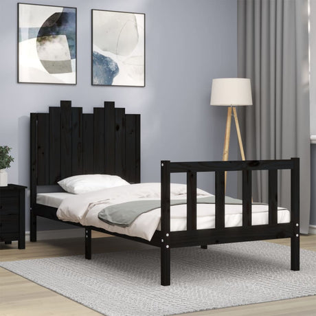 Bed Frame Without Mattress Small Single Solid Wood Pine
