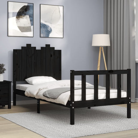 Bed Frame Without Mattress Small Single Solid Wood Pine