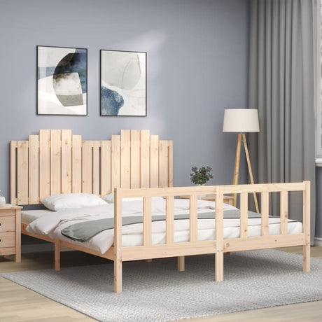 Bed Frame Without Mattress Small Single Solid Wood Pine
