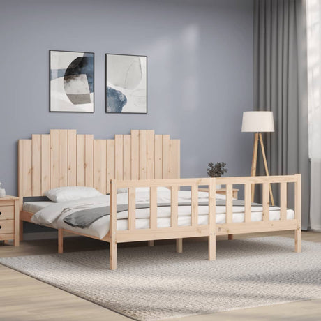Bed Frame Without Mattress Small Single Solid Wood Pine