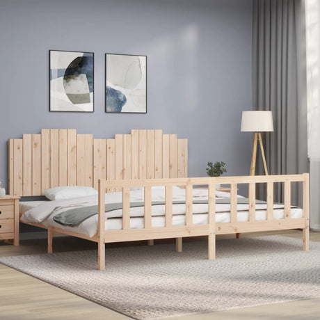 Bed Frame Without Mattress Small Single Solid Wood Pine