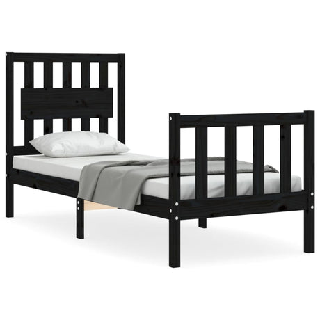 Bed Frame Without Mattress Small Single Solid Wood Pine