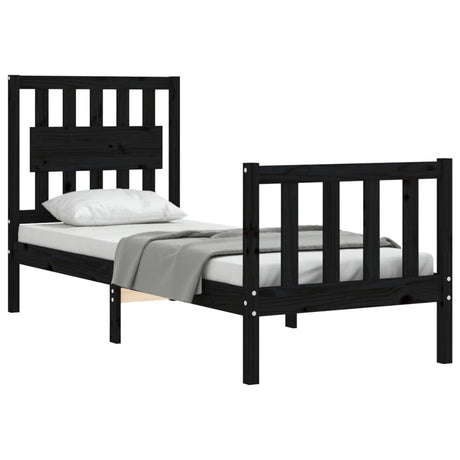 Bed Frame Without Mattress Small Single Solid Wood Pine
