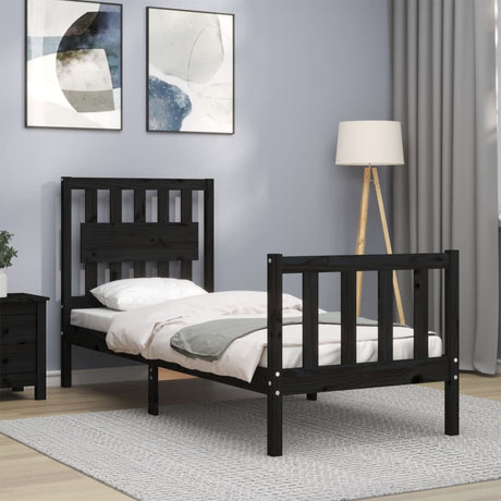 Bed Frame Without Mattress Small Single Solid Wood Pine