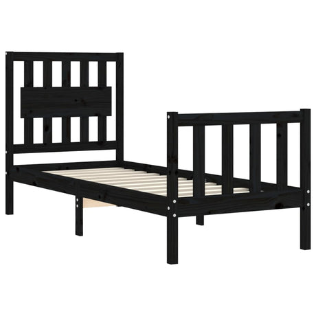 Bed Frame Without Mattress Small Single Solid Wood Pine