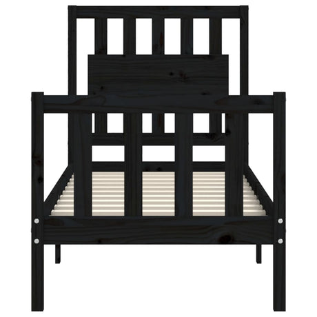 Bed Frame Without Mattress Small Single Solid Wood Pine