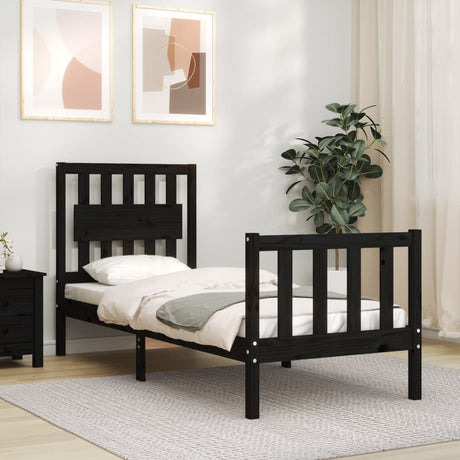 Bed Frame Without Mattress Small Single Solid Wood Pine