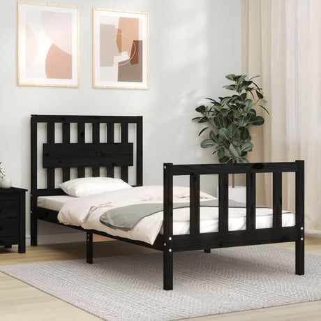 Bed Frame Without Mattress Small Single Solid Wood Pine
