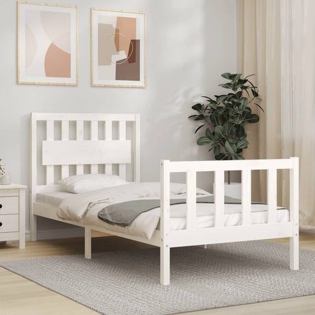 Bed Frame Without Mattress Small Single Solid Wood Pine