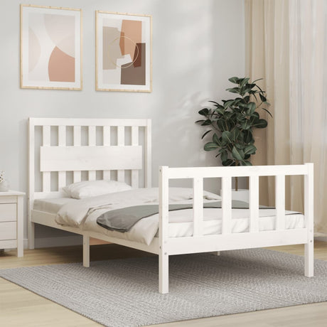 Bed Frame Without Mattress Small Single Solid Wood Pine