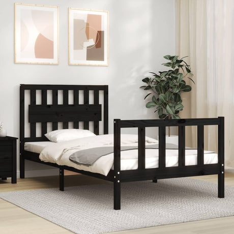 Bed Frame Without Mattress Small Single Solid Wood Pine