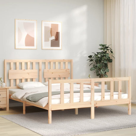 Bed Frame Without Mattress Small Single Solid Wood Pine
