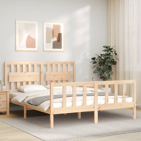 Bed Frame Without Mattress Small Single Solid Wood Pine