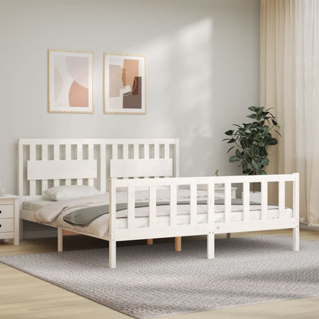 Bed Frame Without Mattress Small Single Solid Wood Pine