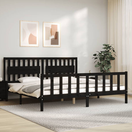 Bed Frame Without Mattress Small Single Solid Wood Pine