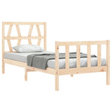 Bed Frame Without Mattress Small Single Solid Wood Pine