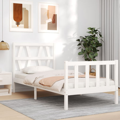 Bed Frame Without Mattress Small Single Solid Wood Pine