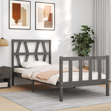 Bed Frame Without Mattress Small Single Solid Wood Pine