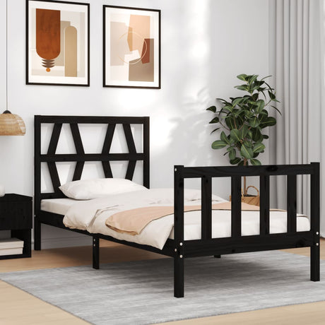 Bed Frame Without Mattress Small Single Solid Wood Pine