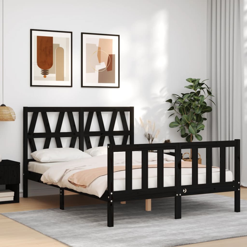 Bed Frame Without Mattress Small Single Solid Wood Pine
