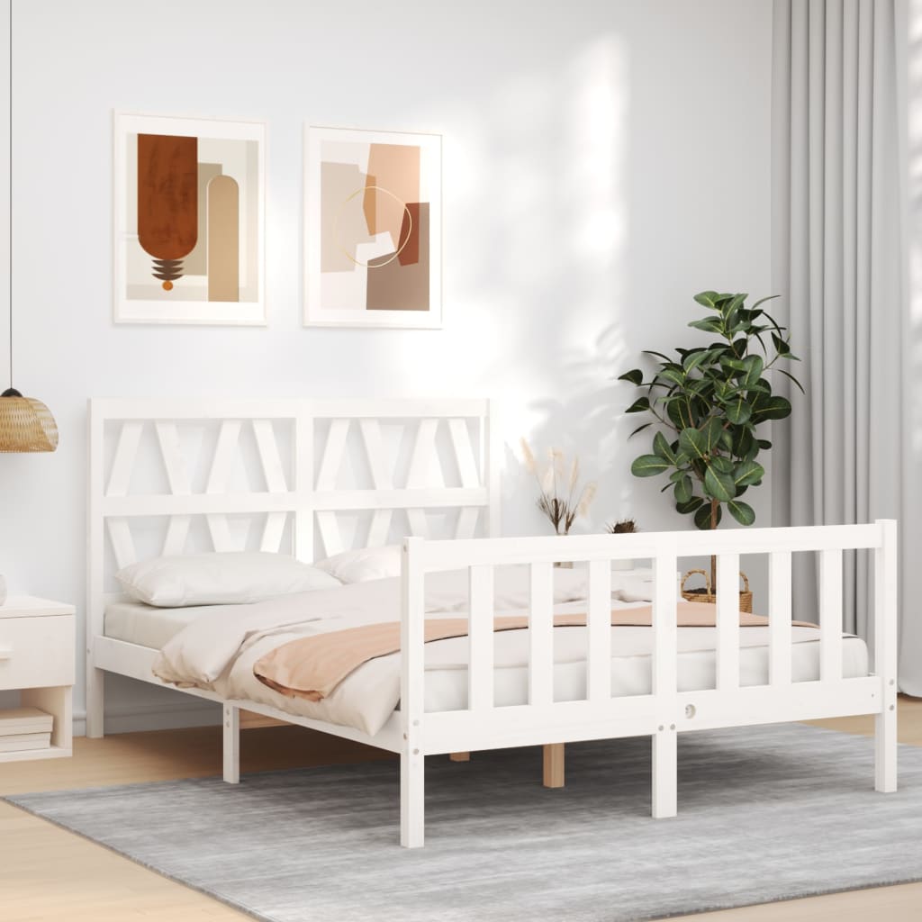 Bed Frame Without Mattress Small Single Solid Wood Pine