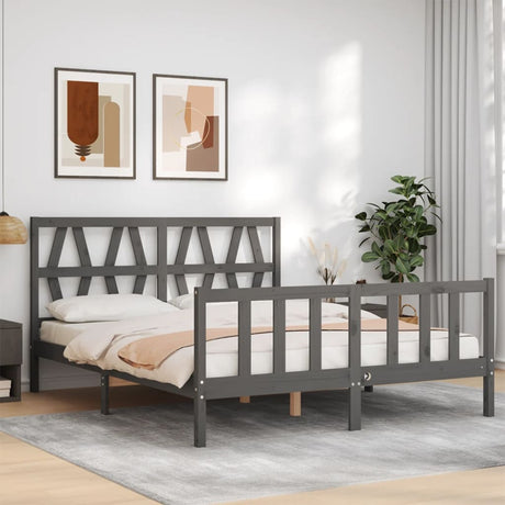 Bed Frame Without Mattress Small Single Solid Wood Pine