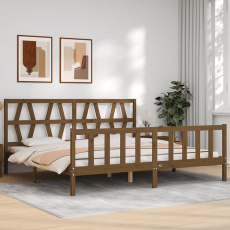 Bed Frame Without Mattress Small Single Solid Wood Pine