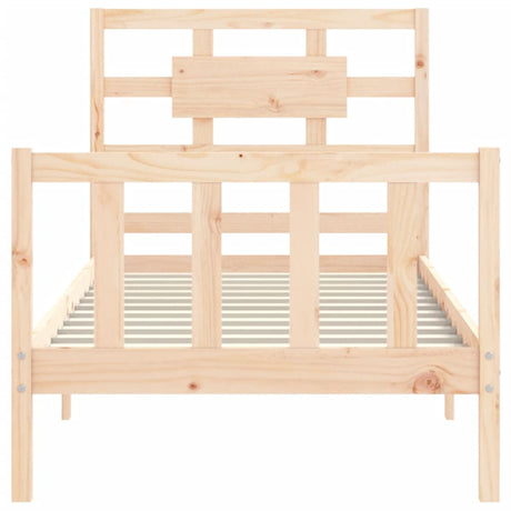 Bed Frame Without Mattress Small Single Solid Wood Pine