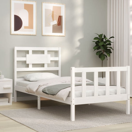 Bed Frame Without Mattress Small Single Solid Wood Pine
