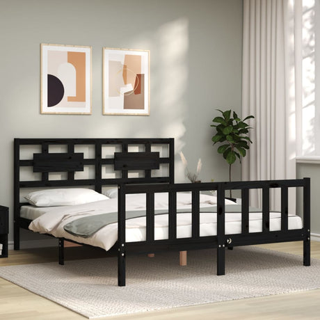 Bed Frame Without Mattress Small Single Solid Wood Pine