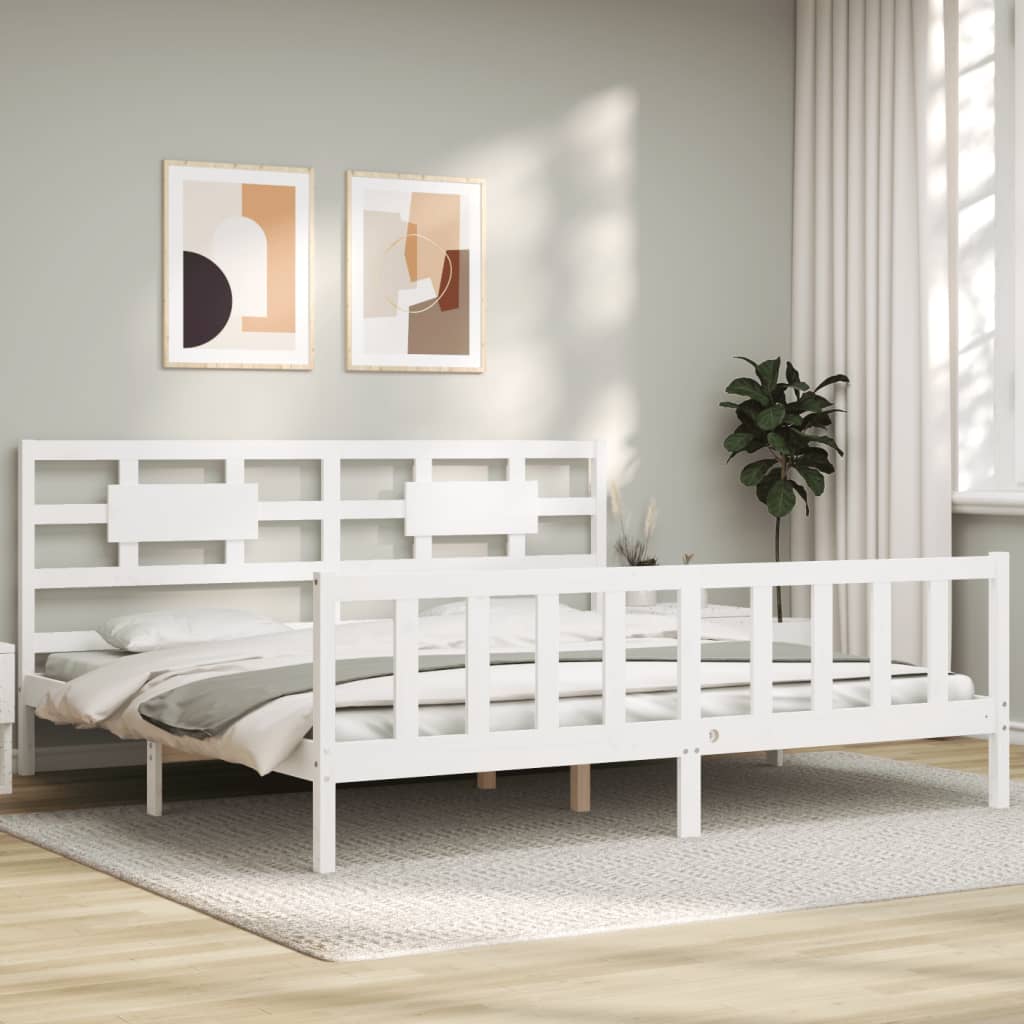 Bed Frame Without Mattress Small Single Solid Wood Pine