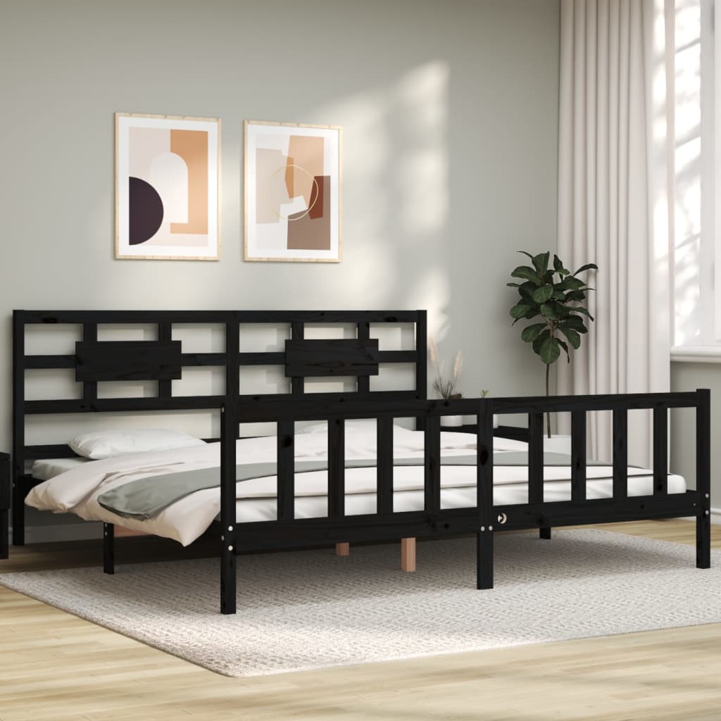 Bed Frame Without Mattress Small Single Solid Wood Pine