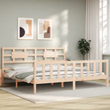 Bed Frame Without Mattress Small Single Solid Wood Pine