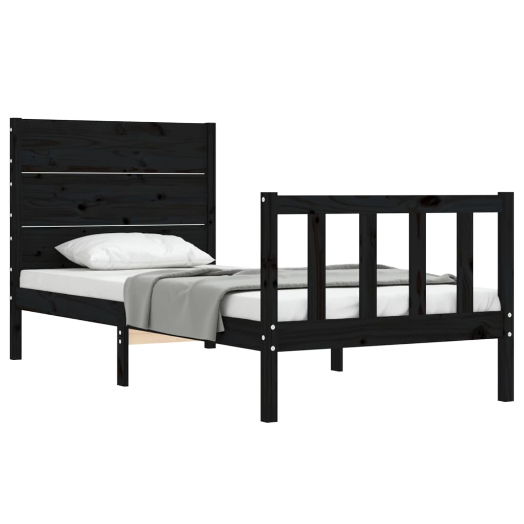 Bed Frame Without Mattress Small Single Solid Wood Pine