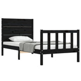 Bed Frame Without Mattress Small Single Solid Wood Pine