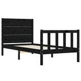 Bed Frame Without Mattress Small Single Solid Wood Pine